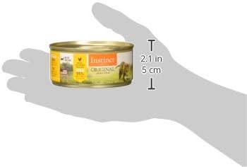 Instinct Original Grain Free Real Chicken Recipe Natural Wet Canned Cat Food, 5.5 Ounce (Pack of 12)
