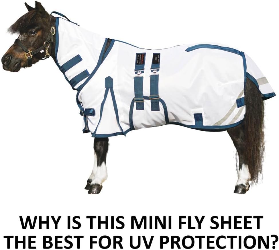 Schneiders Soft Interlock Mesh II Horse Fly Sheets | Superior UV & Insect Protection | Versatile Euro Fit Option | Reflective Safety Design
