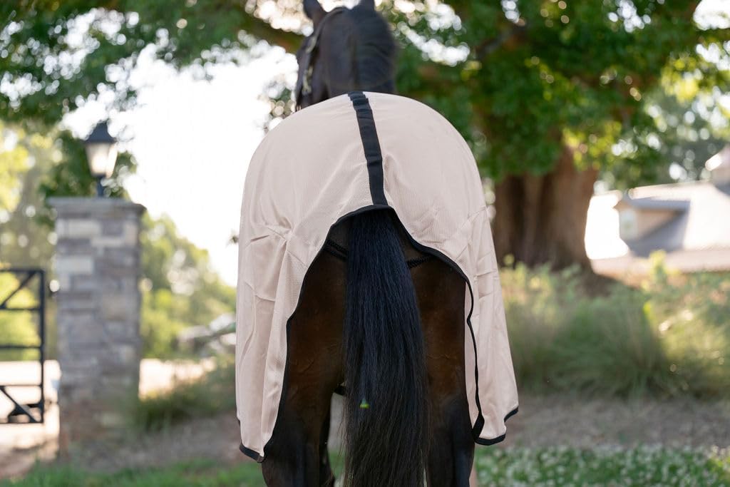 TuffRider Miller's Standard Neck Fly Sheet -Rose/Beige -75