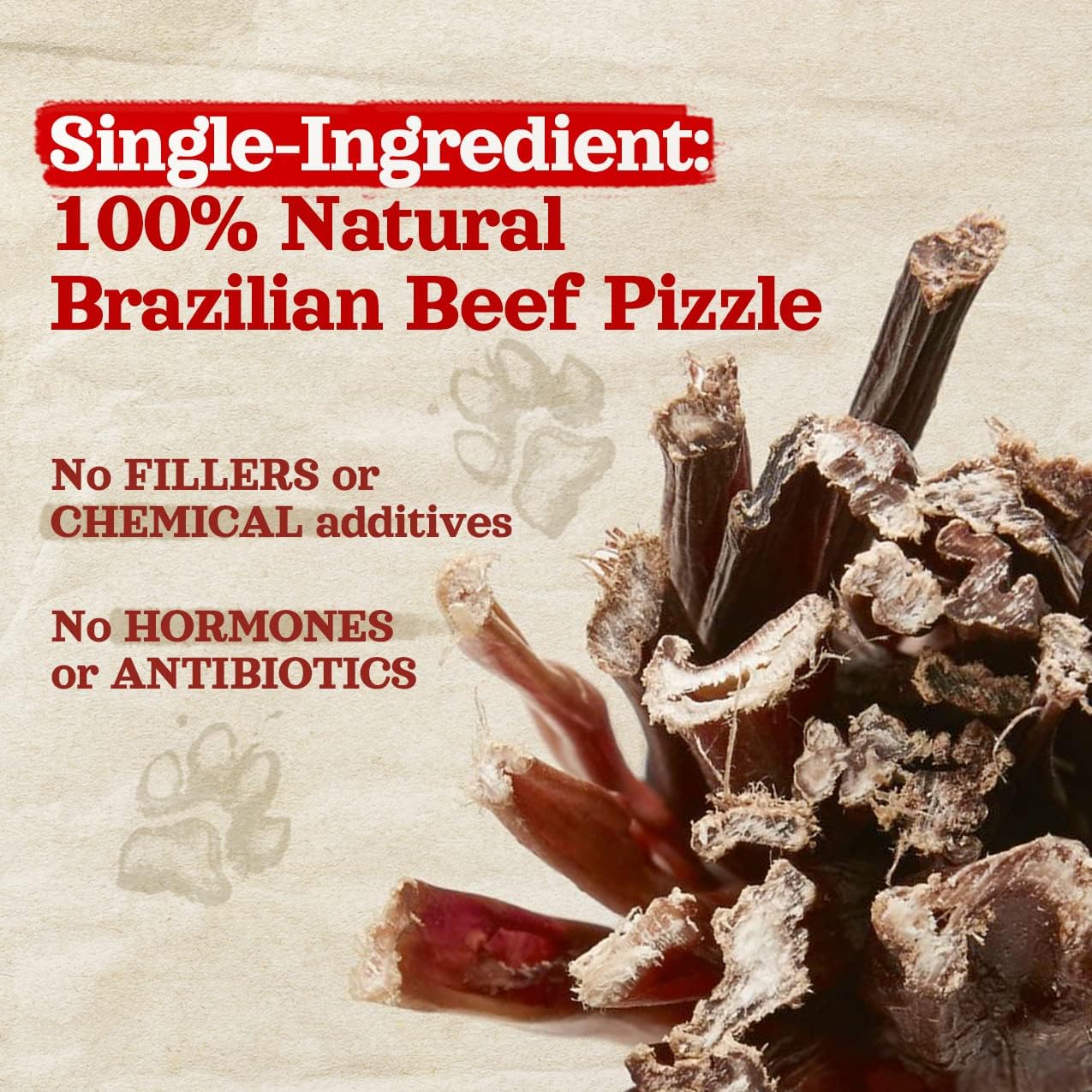 Natural Farm Bully Sticks (6 Inch, 50 Pack), Thin Pixie Pizzle Beef Treats, Grain-Free, High Protein, Best Rawhide Alternative for Small, Puppies or Senior Dogs