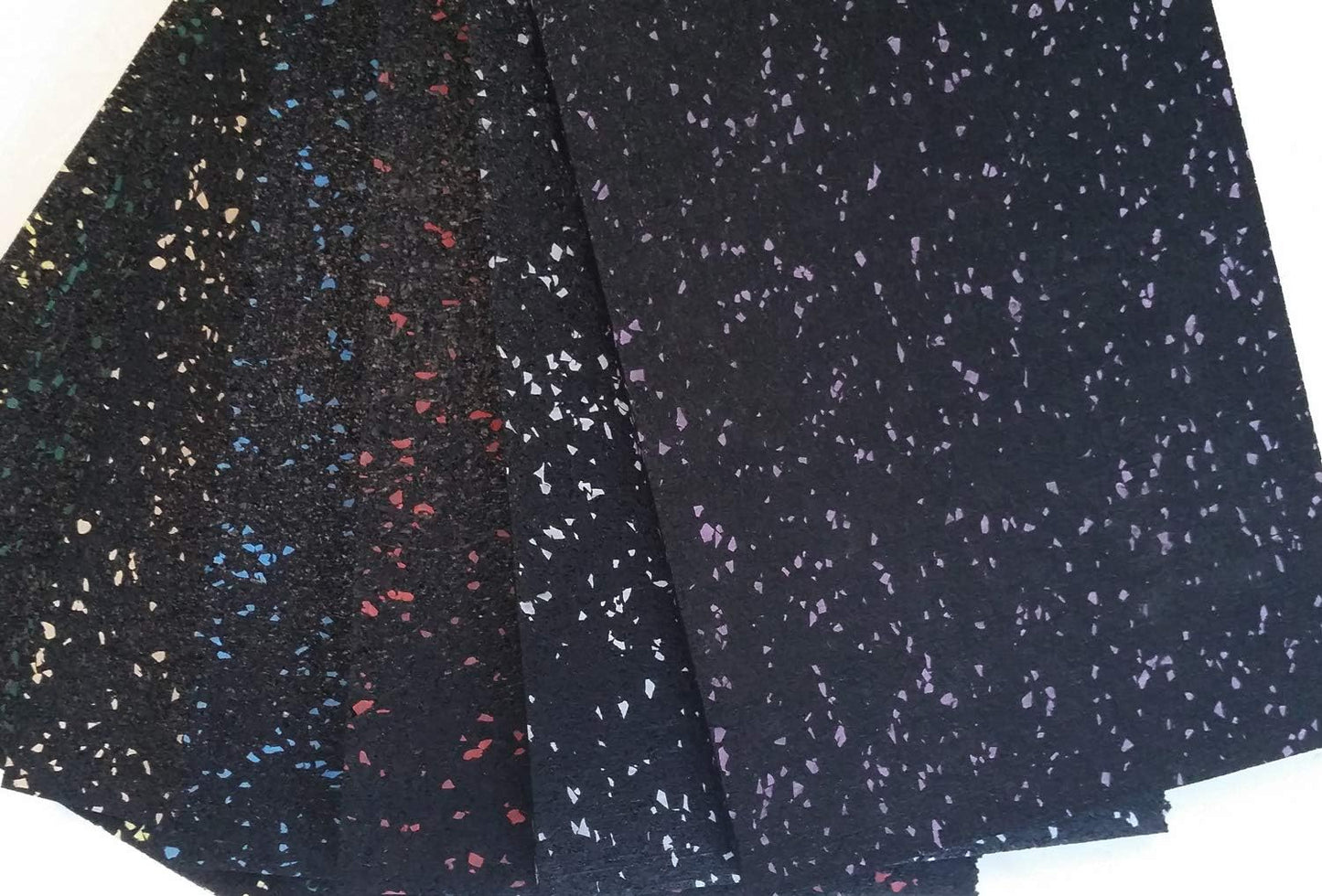 American Floor Mats 1/4in (7mm) Thick 10% Red 4' x 6' Heavy Duty Rubber Rolls, Protective Exercise Mats, Home Gym Rubber Flooring