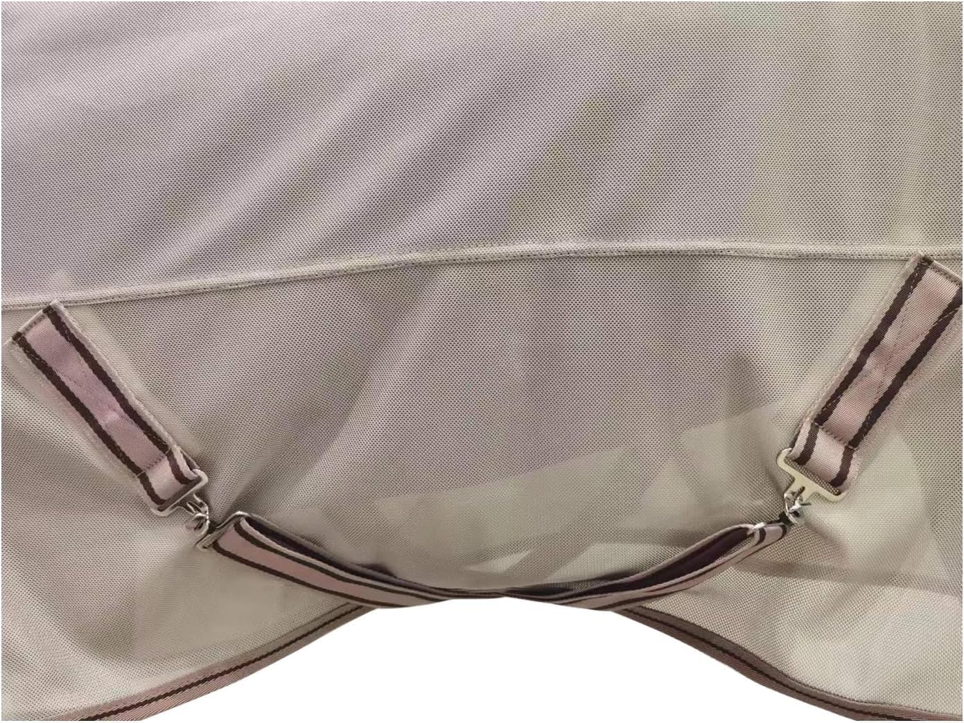 BARN & STABLE Breathable and UV Protective Tear-Resistant Mesh Horse Fly Sheet Comfy Equine Summer Sheet with Removable Web Leg Straps