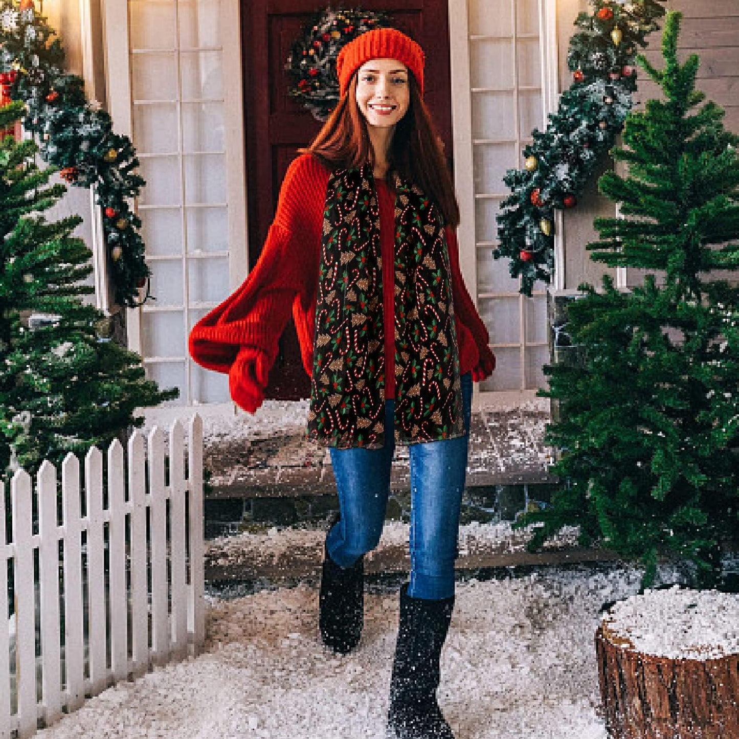 E-Clover Fashion Scarf for Women Lightweight Scarves Shawl Wrap for Spring/Summer Winter